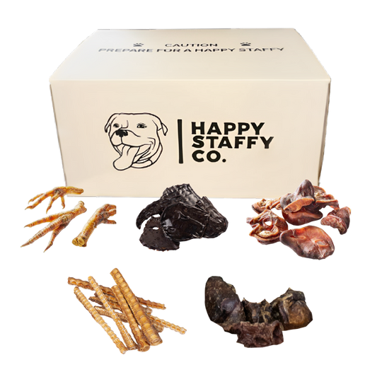 Happy Staffy Natural Treat Box