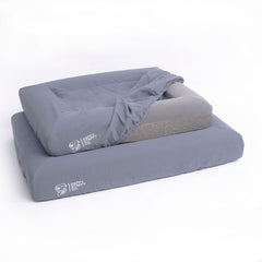 Orthopedic Memory Foam Bed + Pure Cotton Cover